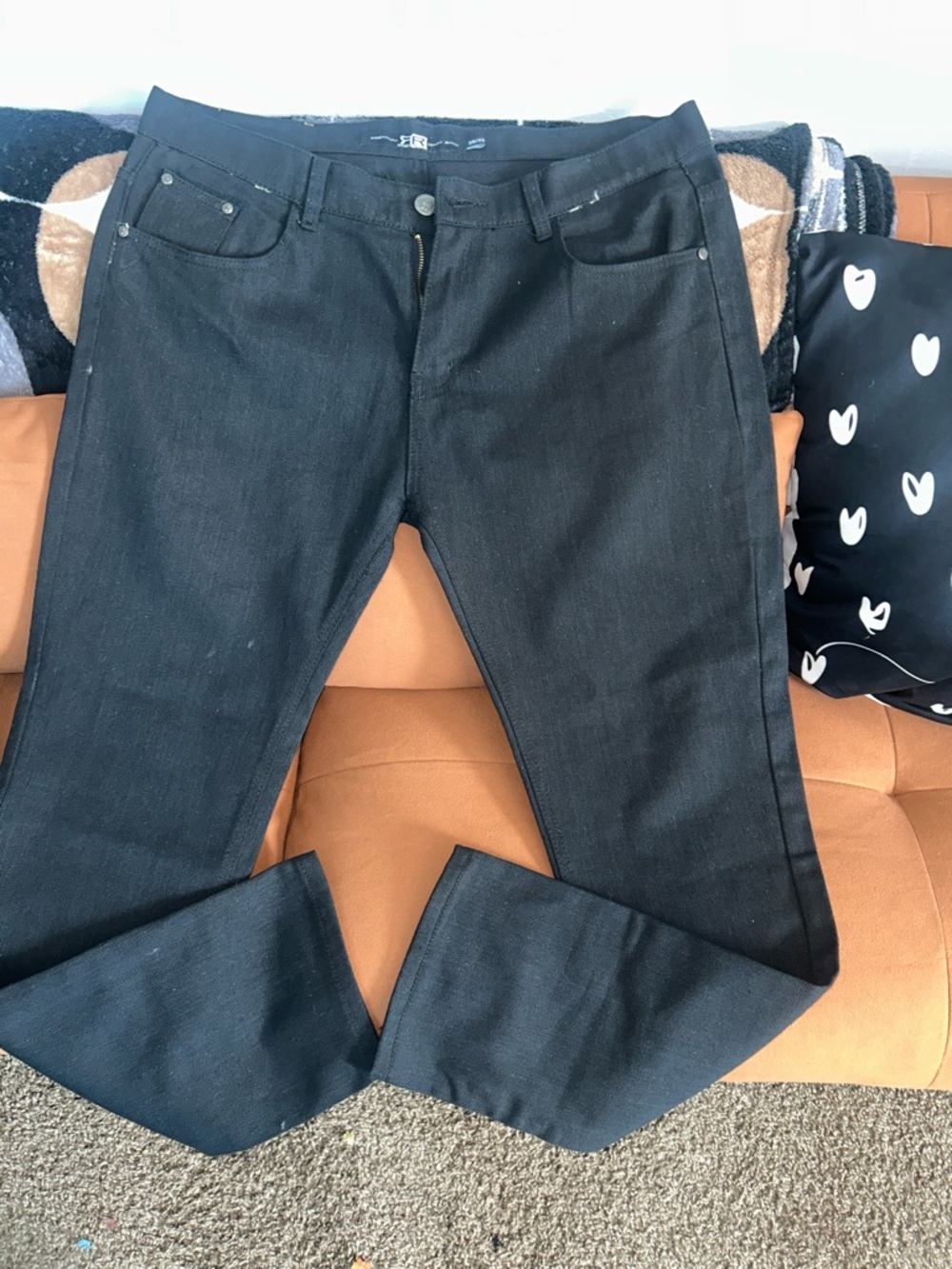 Robby&Rada Premium Black Denim Jeans 38x32